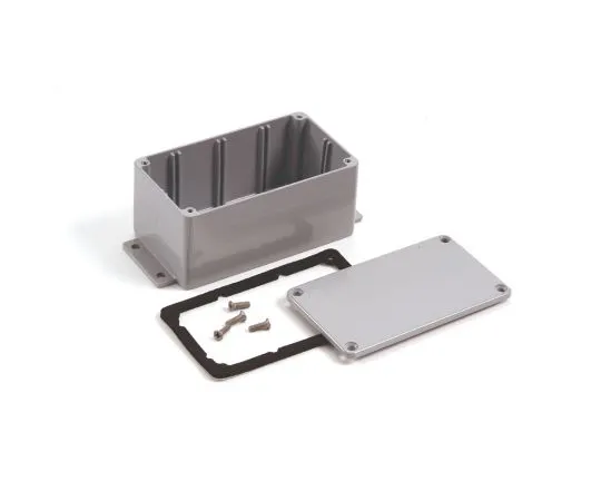 64-0387-04　Deltron 484, Die Cast Aluminium Enclosure, IP68, 202 x 120.8 x 106.7mm　484-0060A