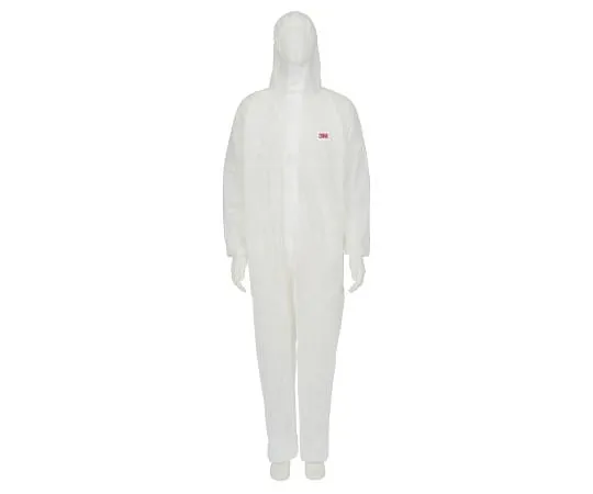64-0451-31　3M White Disposable Coverall, M　4500 M