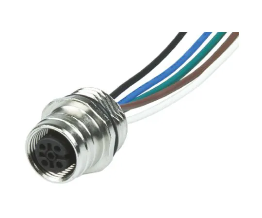 64-0515-52　Brad, Ultra-Lock Series, Straight M12 to Unterminated Cable assembly, 4 Core 300mm Cable　1200845107