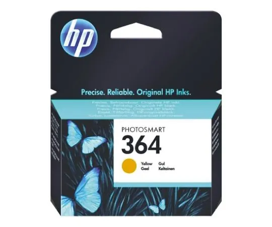 64-0456-54　Hewlett Packard 364 Yellow Ink Cartridge　CB320EE