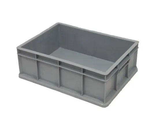 64-0423-10　RS PRO 10L Grey PP Euro Containers, 120mm x 300mm x 400mm　725-9158