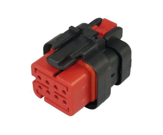 64-0425-52　TE Connectivity AMPSEAL 16 Series, 2 Row 8 Way Cable Mount Socket Housing　776532-1