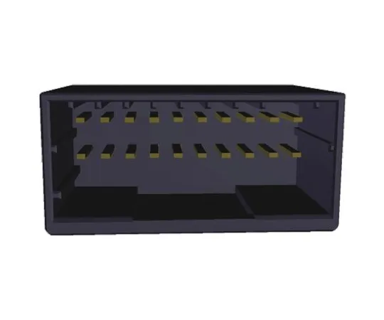 64-0391-03　TE Connectivity Dynamic 2000, 20 Way, Straight PCB Header　1318127-1