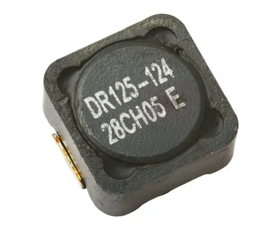 64-0605-60　Cooper Bussmann DR73/74/125/127 Series Type 0125 Shielded Wire-wound SMD Inductor with a Ferrite Core, 100 μH ±20%　DR125-101-R