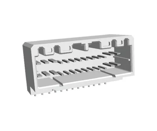 64-0398-13　TE Connectivity MULTILOCK 040/070 Female Connector Housing, 26 Way, 2 Row Right Angle　178811-1