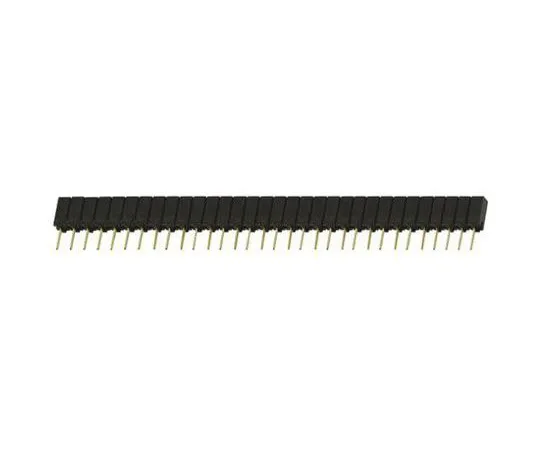 64-0595-60　Samtec SSA Series 2.54mm Pitch 32 Way 1 Row Straight PCB Socket, Through Hole, Solder Termination　SSA-132-S-G