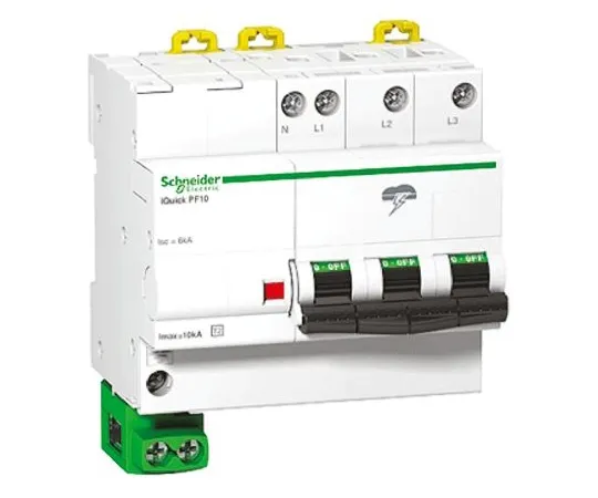 64-0636-09　Surge Arrester, 20kA, 275 V, DIN Rail Mount　A9L16618