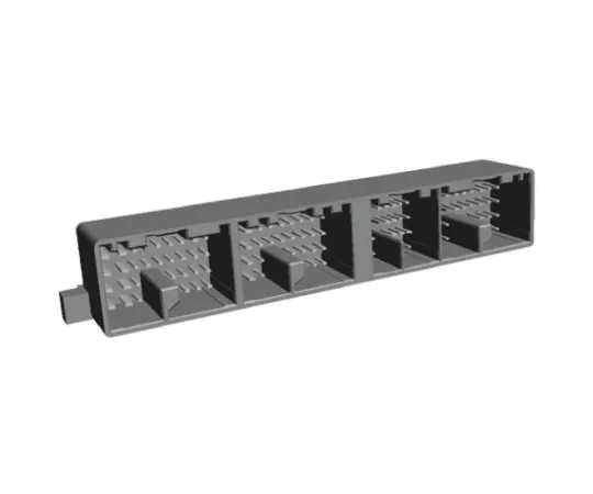 64-0398-16　TE Connectivity MULTILOCK 040/070 II Female Connector Housing, 126 Way, 4 Row Right Angle　1-353222-6