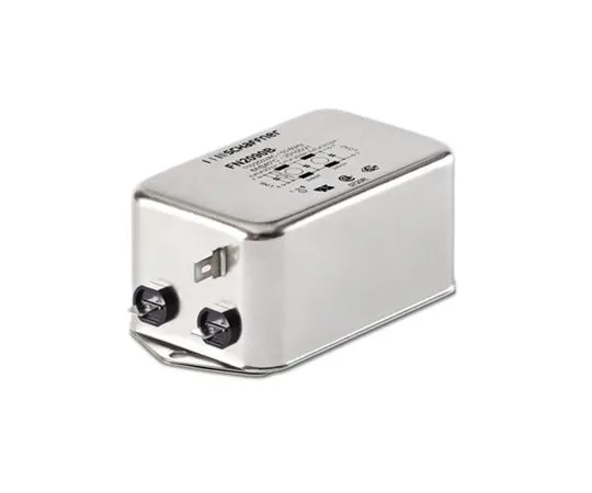 64-0523-58　Schaffner FN2090 Series 30A 250 V ac 0 → 400Hz Chassis Mount RFI Filter, with Tab Terminals　FN2090-30-08