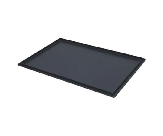 64-0423-09　RS PRO Grey PP Storage Box Lid, 600mm x 400mm x 16mm　725-9155