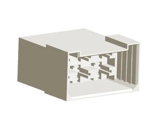 64-0492-05　TE Connectivity FASTIN-FASTON .250 Series, 6 Way Nylon Crimp Cover, 6.3mm Tab Size, Natural　180906