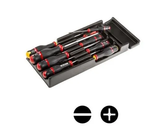 64-0445-92　Facom Engineers Phillips, Slotted Screwdriver Set 8 Piece　MOD.AT1