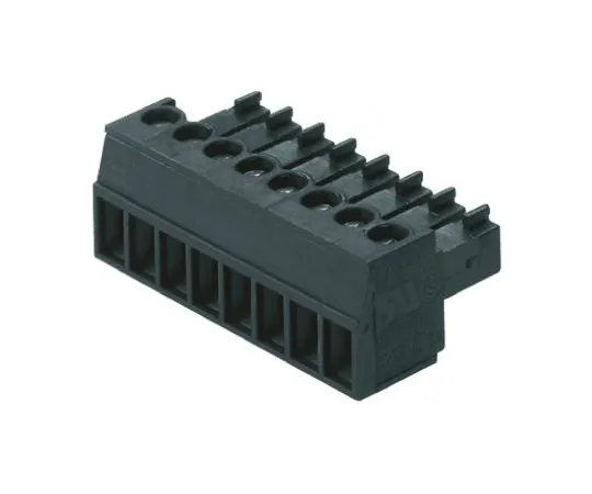 64-0465-65　Weidmüller BC 3.81, 3 Way Pluggable Terminal Block　BCZ 3.81/03/180 SN BK BX - 1792780000