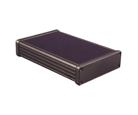 64-0623-75　Hammond 1455, Aluminium Enclosure, 160 x 103 x 30.5mm　1455L1602BK