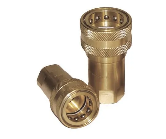 64-0597-49　RS PRO Brass Female Hydraulic Quick Connect Coupling 1/8 in　768-5816