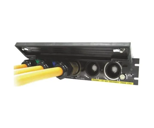 64-0522-03　ITT Veam Powerlock Series, IP2X, IP67 Panel Mount 1P Heavy Duty Power Connector Socket, Rated At 660A, 1 kV ac, 1.5 kV　PBX-SL-PS-EU-660