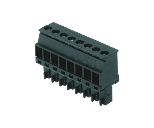 64-0465-94　Weidmüller BC 3.81, 2 Way Pluggable Terminal Block　BCZ 3.81/02/90 SN BK BX - 1798500000