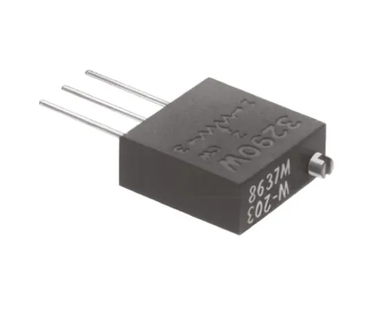 64-0623-24　5kΩ Through Hole Trimmer Potentiometer 1W Top Adjust Bourns 3290 Series　3290W-1-502