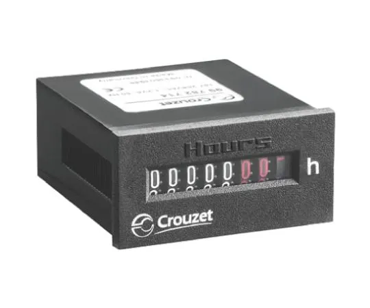 64-0424-75　Crouzet 7 Digit, Mechanical, Counter, 30 V ac　99782710
