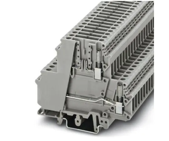 64-0637-37　Phoenix Contact, UKK 5-TG Series , 400 V Feed Through Terminal Block, Screw Termination　3007042