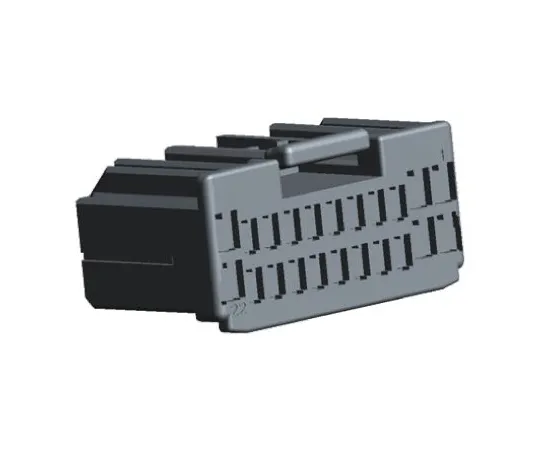 64-0398-29　TE Connectivity Multilock Hybrid Series 22 Way Connector Housing for *** with Automotive Connectors　917989-6