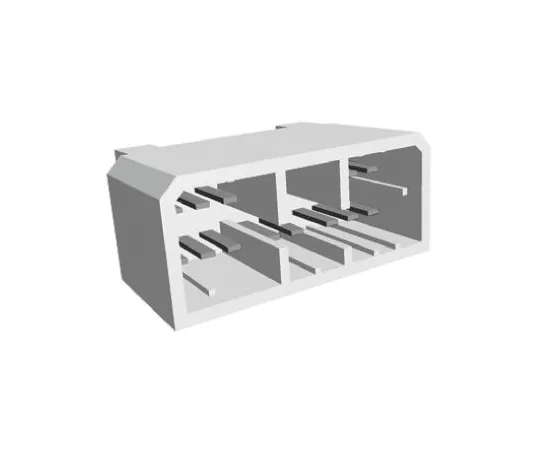 64-0398-58　TE Connectivity MULTILOCK 070 Series 14 Way 2 Row Right Angle PCB Socket, Through Hole, Solder Termination　1-179019-1