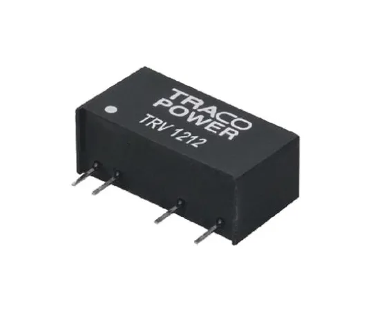 64-0441-18　TRACOPOWER TRV 1 1W Isolated DC-DC Converter Through Hole, Voltage in 4.5 → 5.5 V dc, Voltage out 5V dc　TRV 1-0511