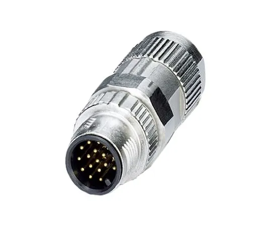 64-0407-56　Phoenix Contact SPEEDCON Series M12 Cable Mount Connector, 17 contacts Plug　1559602