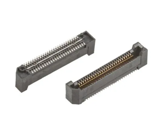 64-0593-77　Samtec QRF8 Series 0.8mm Pitch 52 Way 2 Row Straight PCB Socket, Surface Mount, Solder Termination　QRF8-026-05.0-L-D-A-GP