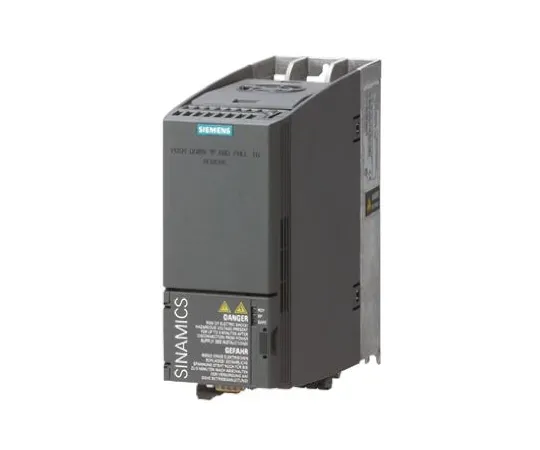 64-0490-48　Siemens Inverter Drive, 3-Phase In, 0 → 550Hz Out 3 kW, 400 V with EMC Filter, 7.3 A SINAMICS G120C, IP20　6SL3210-1KE17-5AB1