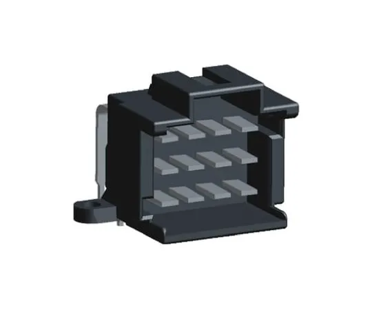 64-0436-36　TE Connectivity Timer, 12 Way, 3 Row, Right Angle PCB Header　966140-3