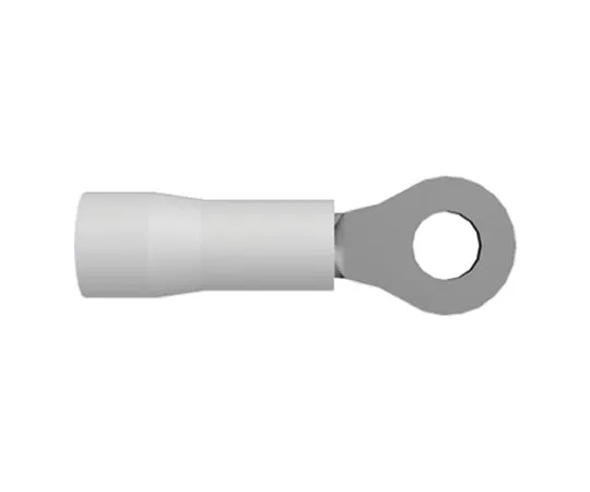 64-0379-12　TE Connectivity PIDG Series Insulated Crimp Ring Terminal, M2 Stud Size, 0.2mm² to 0.5mm² Wire Size, Natural　329636