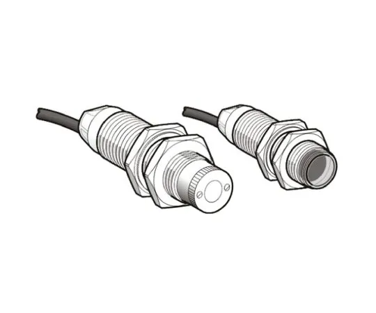 64-0514-51　Telemecanique Sensors Photoelectric Sensor Through Beam (Emitter and Receiver) 100 m Detection Range PNP　XUBLAPCNL2