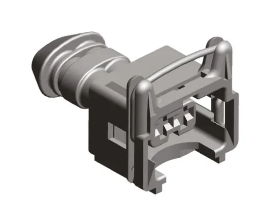 64-0378-28　TE Connectivity Junior Timer Series, 1 Row 2 Way Cable Mount Socket Housing　963040-2