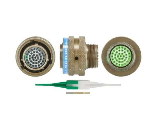 64-0572-80　Souriau 8LT Series, 37 Way Cable Mount MIL Spec Circular Connector Plug, Socket Contacts,Shell Size 15, Bayonet　8LT515B35SN