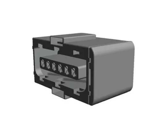 64-0377-89　TE Connectivity Micro Timer II Series, 1 Row 6 Way Cable Mount Socket Housing　1473284-1