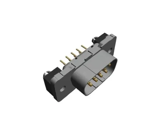 64-0376-09　TE Connectivity Amplimite HDP-20 Series, 9 Way Through Hole PCB D-sub Connector Plug, 2.74mm Pitch, with Boardlocks, M3　2-338309-2