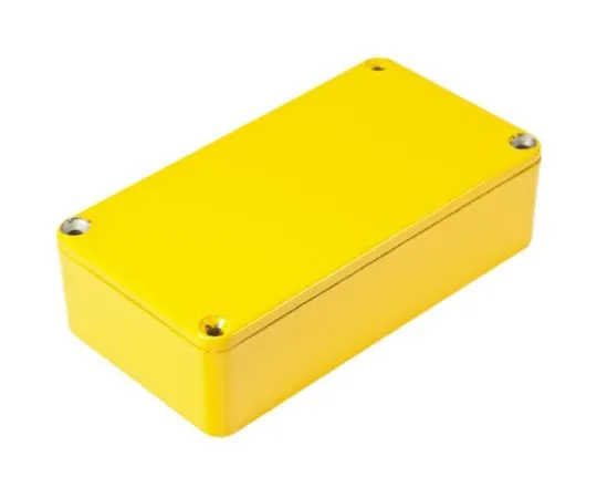 64-0539-50　Hammond 1590, Die Cast Aluminium Enclosure, IP54, Shielded, 145.2 x 121.2 x 39.3mm　1590XXYL