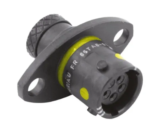 64-0546-98　Souriau 8STA Series Panel Mount Connector, 5 contacts Socket　8STA00205SA