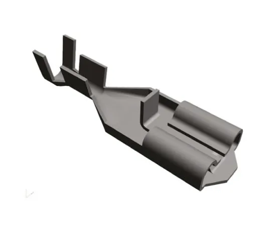 64-0578-59　TE Connectivity Positive Lock .250 Mk II Series Crimp Receptacle, 6.35 x 0.81mm, 0.8mm² to 2mm², 18AWG to 14AWG, Tin　170328-1