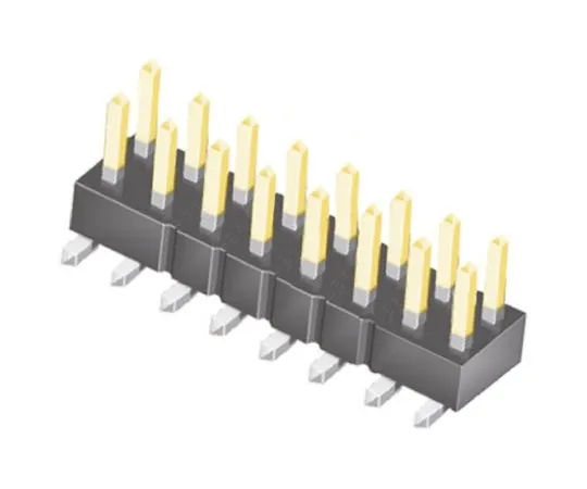 64-0582-32　Samtec TSM, 16 Way, 2 Row, Straight Pin Header　TSM-108-01-L-DV