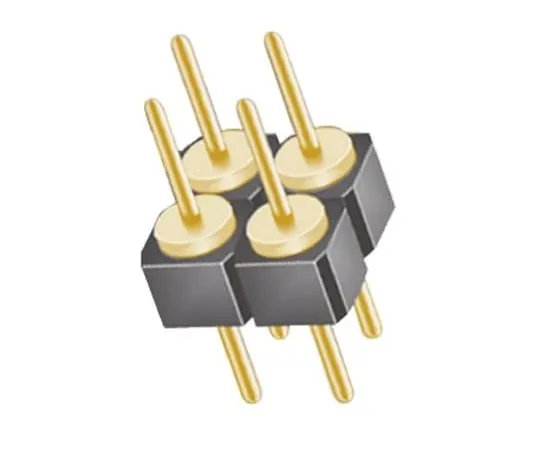 64-0580-78　Samtec TD, 4 Way, 2 Row, Straight Pin Header　TD-102-G-A