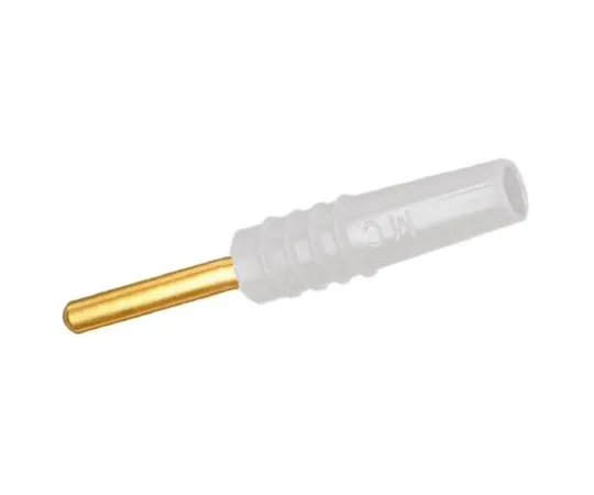64-0568-06　White Plug Banana Plug Solder 30 V ac, 60 V dc　22.2609-29