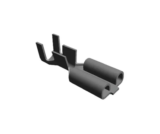 64-0393-72　TE Connectivity FASTON .250 Series Crimp Receptacle, 4.75 x 0.51mm, 0.5mm² to 1.3mm², 20AWG to 16AWG, Tin Plated　42617-2