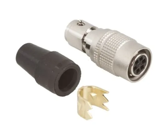 64-0576-62　Hirose HR10 Series Micro Cable Mount Connector, 6 contacts Socket　HR10A-7P-6S(74)