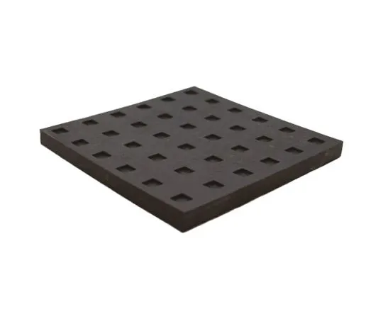 64-0532-38　Fabreeka 150mm Anti Vibration Mat 2311157 50psi Nitrile Rubber 150 x 150mm 8mm Isolation Pad 150mm　2311157