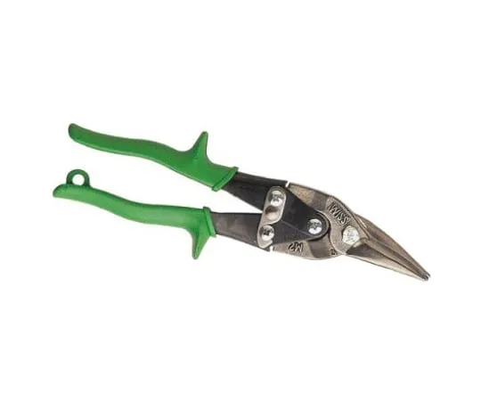 64-0598-21　Wiss 9.75 in Straight; Right Compound Action Snips for Low Carbon Steel　M2R