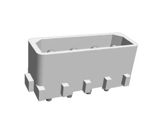 64-0385-45　TE Connectivity Commercial MATE-N-LOK, 4 Way, Straight PCB Header　794236-1