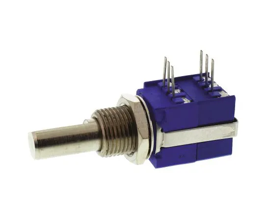 64-0478-75　Bourns 1 Gang Rotary Conductive Plastic Potentiometer with a 6.35 mm Dia. Shaft, 10kΩ, ±20%, 0.5W, Linear　56AAD-C28-B15/R81L