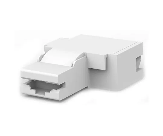 64-0347-92　TE Connectivity Positive Lock .250 Mk II Series, 1 Way Nylon 66 Crimp Terminal Housing, 6.35mm Tab Size, Natural　1-172469-1